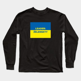 Leader: Zelenskyy Long Sleeve T-Shirt